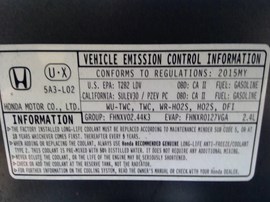 2015 HONDA ACCORD, GRAY, EX-L MODEL, 2.4L. AT,   A25208